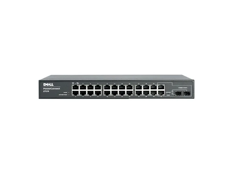 0J0632 Dell PowerConnect 2724 24-Ports 10/100/1000Base-...