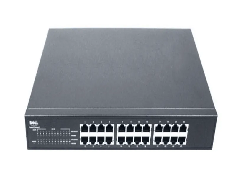 0XJ022 Dell PowerConnect 2224 24-Ports 10/100 Fast Ethe...