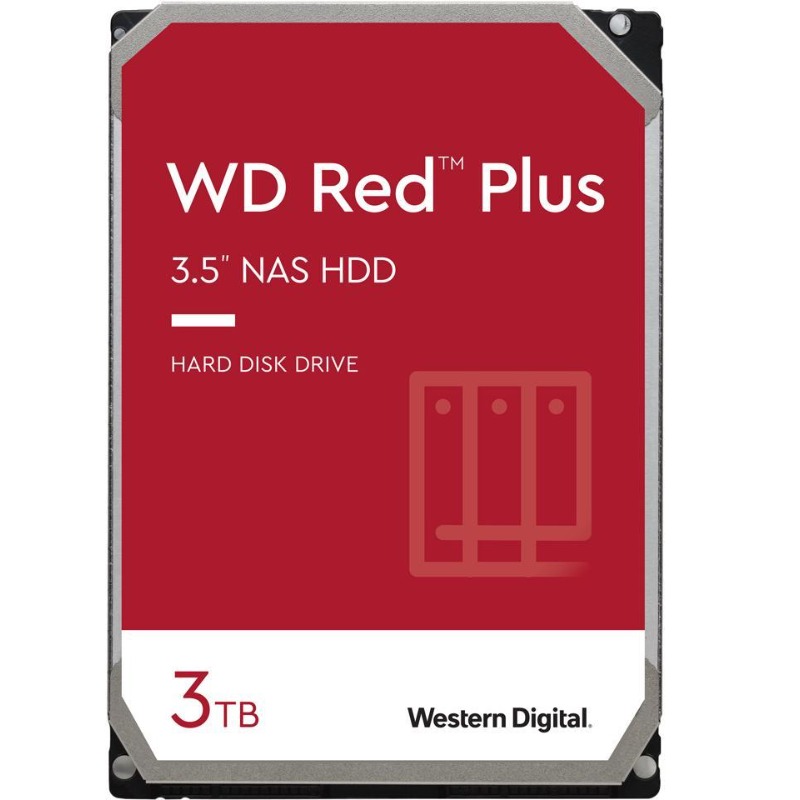WD30EFZX Western Digital Red Plus 3TB 5400RPM SATA 6GB/...