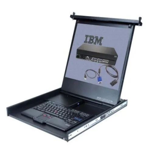 172317X IBM 1U 17-inch Flat Panel Console Kit with Keyb...