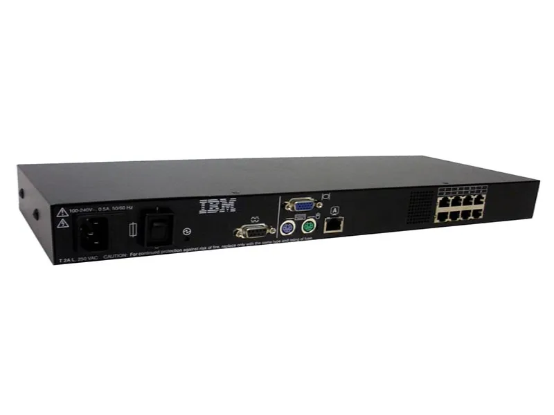 31R3134 IBM 1735-1LX 1X8 Console Manager / KVM Switch