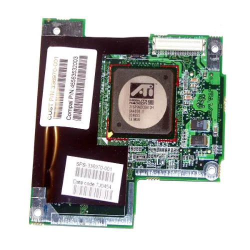 336970001N HP 64MB ATI Mobility Radeon 9200 (M9+P) Grap...