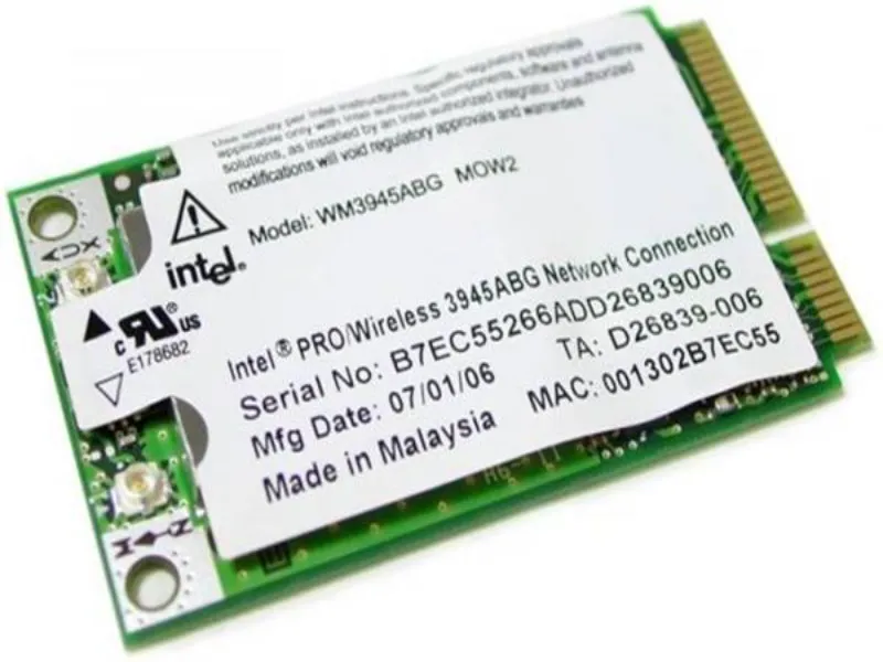 3945ABG Intel WM MOW1 PRO Wi-Fi mini PCI Card