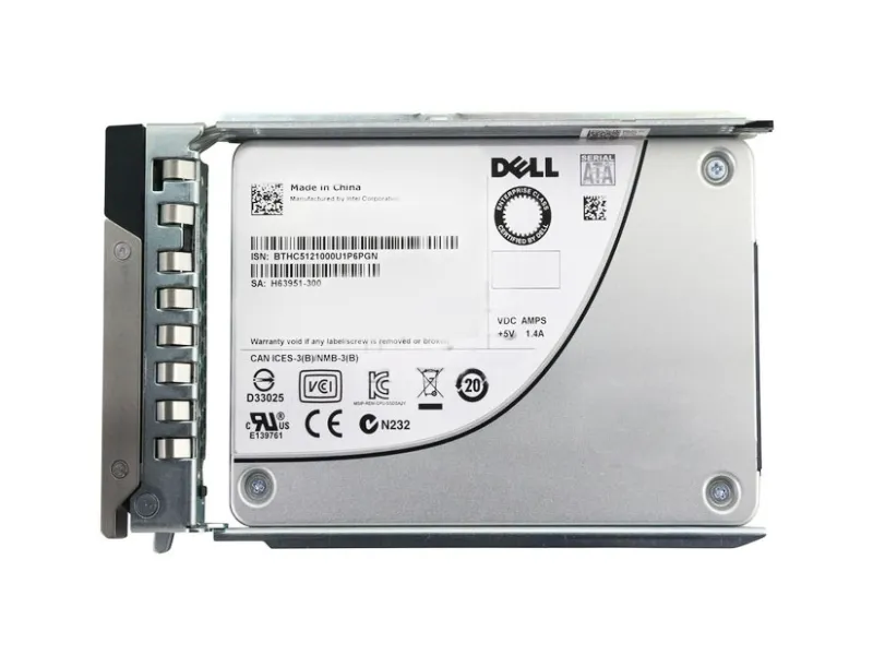 400-AFHP Dell 1.6TB Multi-Level Cell SAS 12GB/s Hot-Plu...