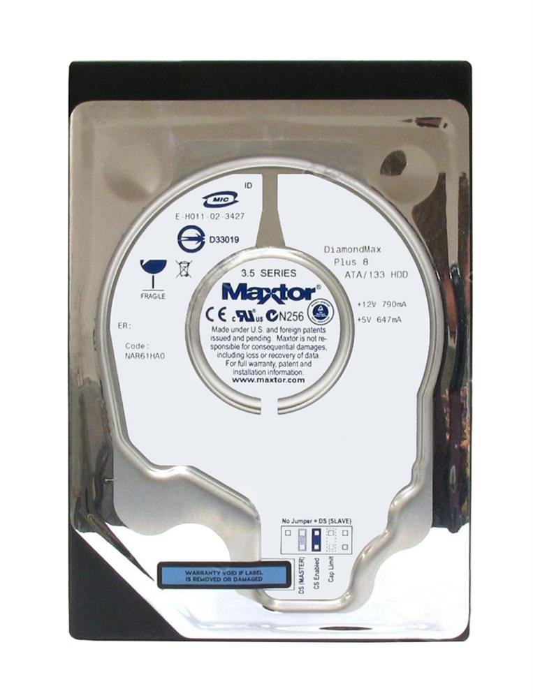 6E040L0-510634 Maxtor DiamondMax Plus 8 40GB 7200RPM ATA-133 2MB