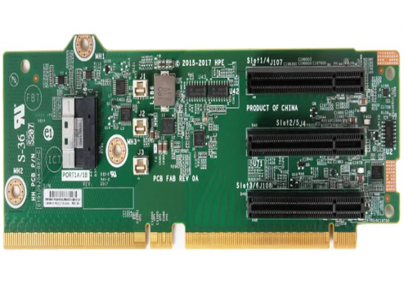 875086-001 HP 3X8 1-Port SAS PCI-Express Riser Card for...