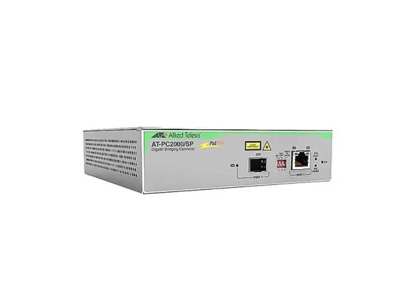 AT-PC2000/SP-90 Allied Telesis 1000T PoE+ to 1000X SFP ...