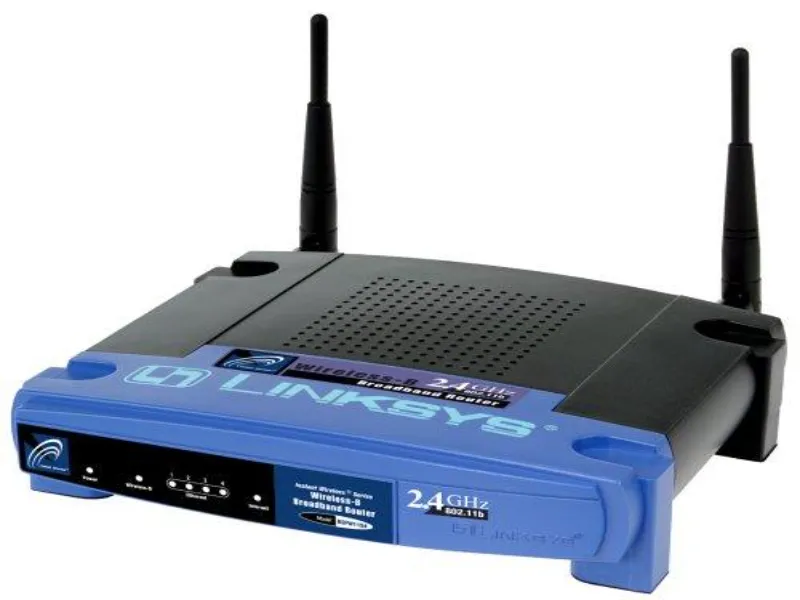 BEFW11S4 Linksys 2.4GHz 4-Port 10/100Base-T IEEE 802.11...