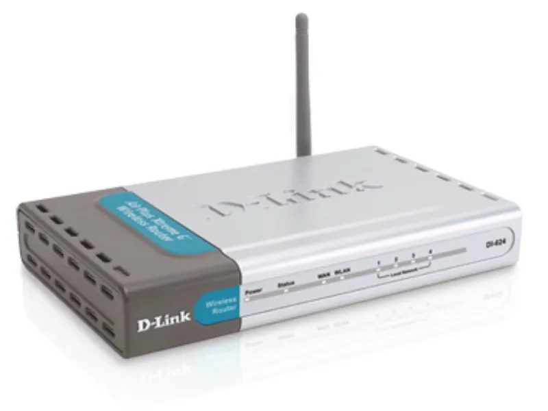 DI-624M D-Link Super G with MIMO Wireless Router 4 x LA...