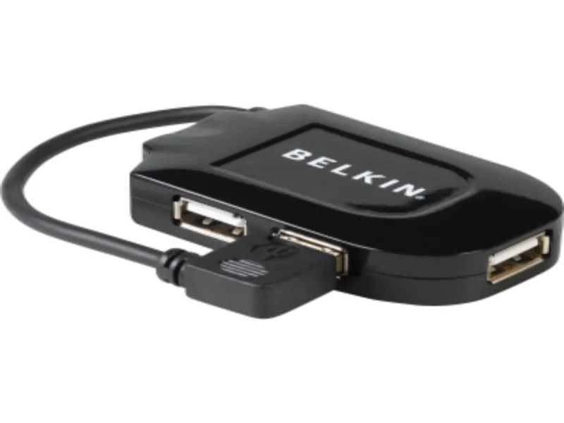 F5U045TT Belkin 4-Port USB 1.1 Pocket Hub - 4 x USB 1.1...