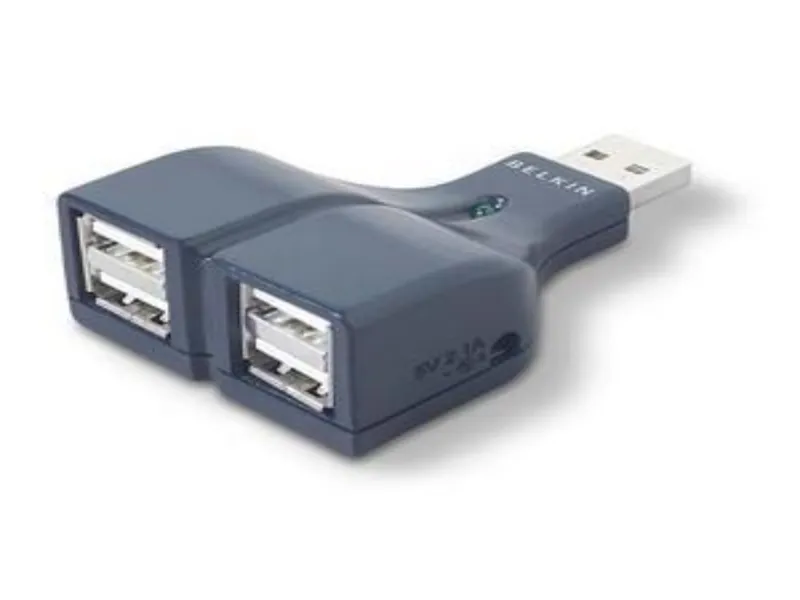 F5U218-MOB Belkin USB 2.0 4-Port Thumb Hub - 4 x 4-pin ...