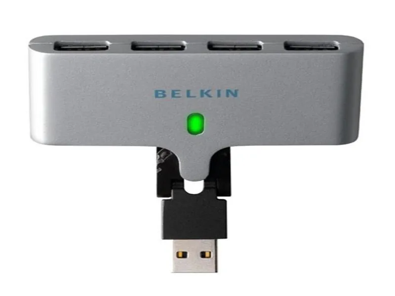 F5U415CW Belkin USB 2.0 4-Port Swivel Hub