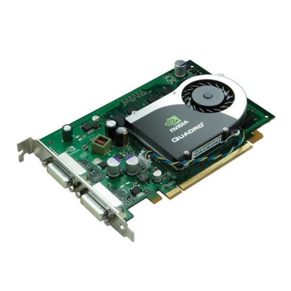 GP528UTR HP Nvidia Quadro FX370 PCI-Express x16 128MB D...