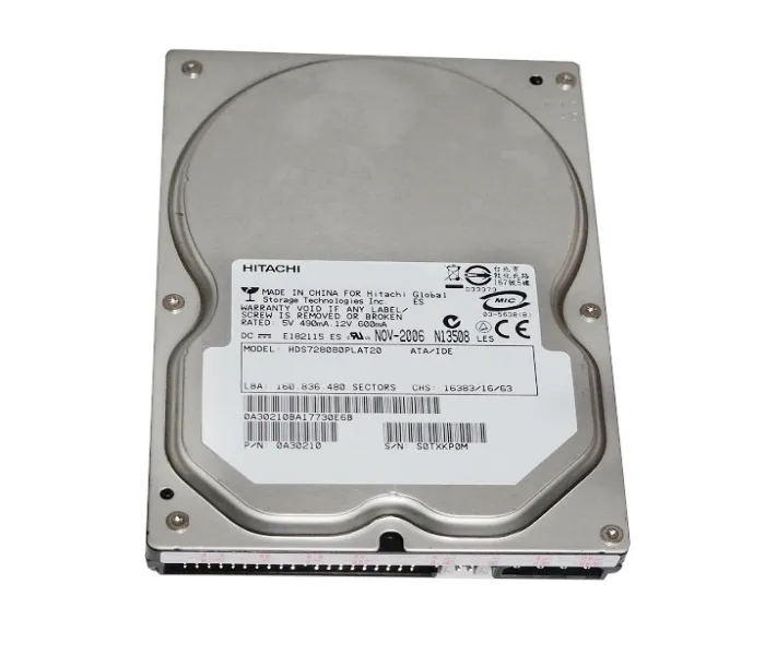 HCP725050GLAT80 Hitachi CinemaStar P7K500 500GB 7200RPM ATA-133