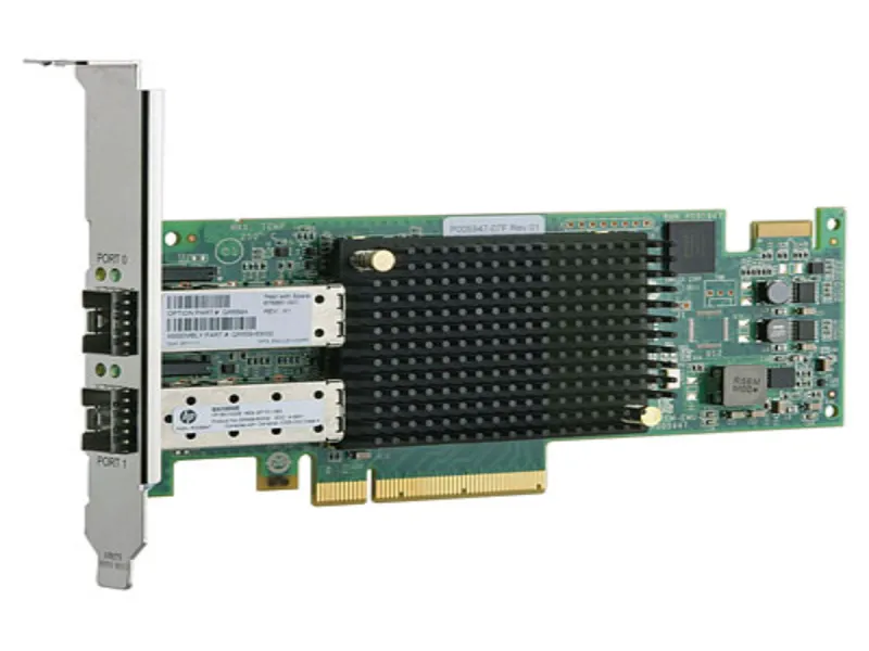 LPE16002-HP HP SN100E 2 Port 16GB/s Fibre Channel PCI-E...
