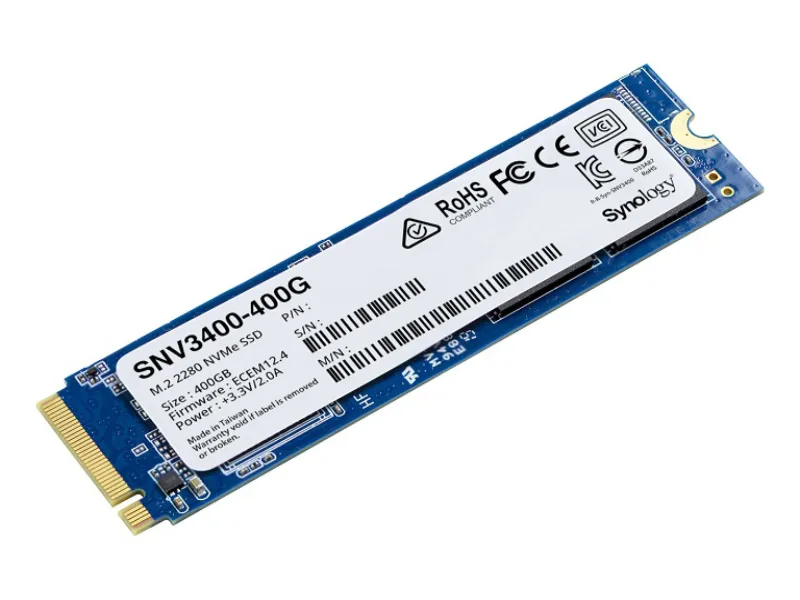 SNV3400-400G Synology 400GB M.2 2280 PCI-Express 3.0 X4...