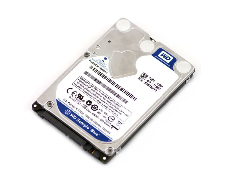 Western Digital Scorpio Blue 120GB WD1200BEVT 5400RPM SATA 2.5" HDD Hard Drive 