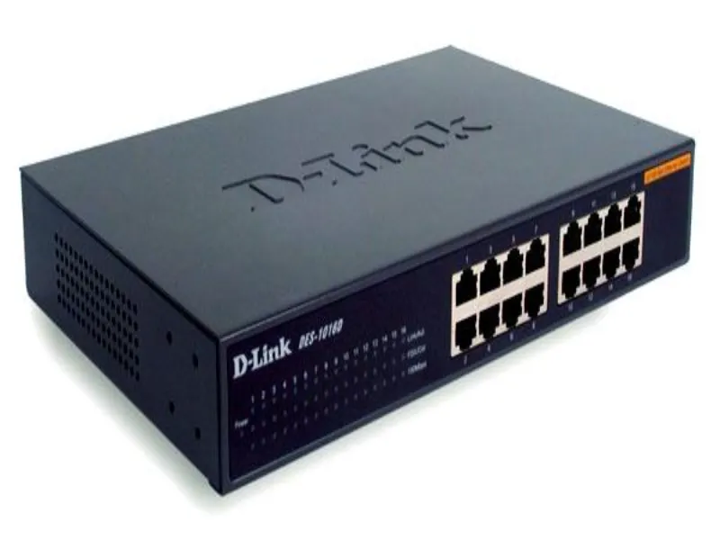 DES-1016D D-Link 16-Port 10/100Mbps Desktop Ethernet Sw...