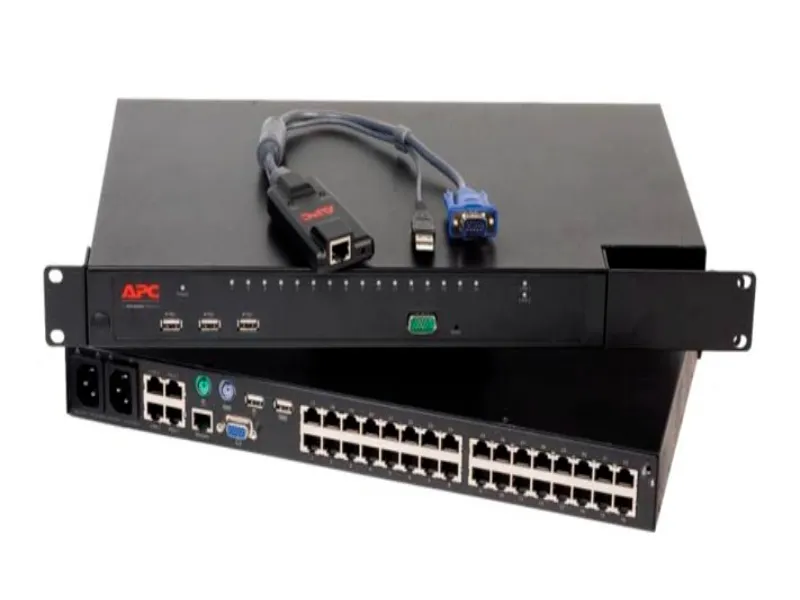 J1460A HP 8-Port Console Rack Mounted KVM Switch for Ne...