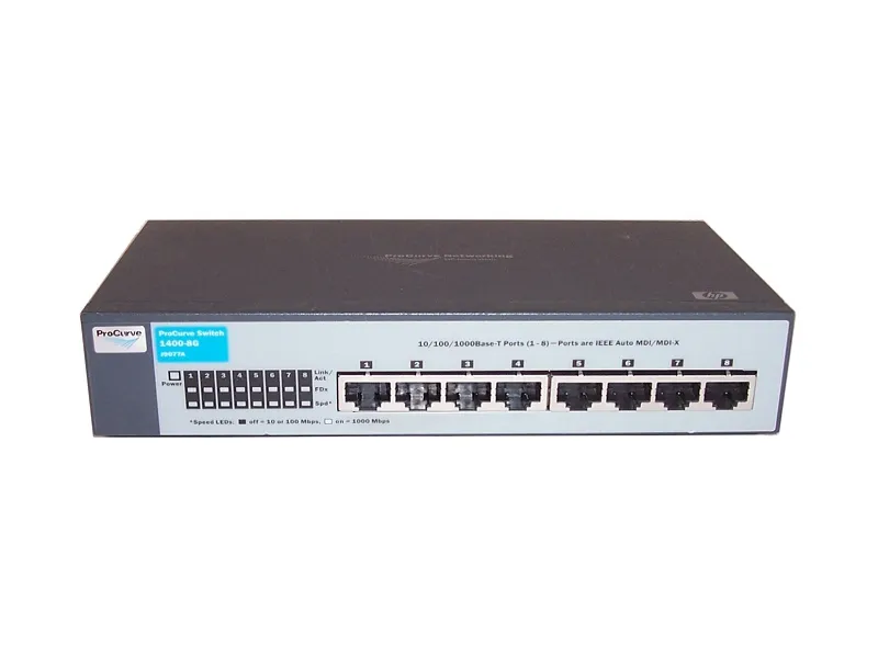 J9077A#ACC HP ProCurve 1400-8G 8-Ports 8 x 10/100/1000B...