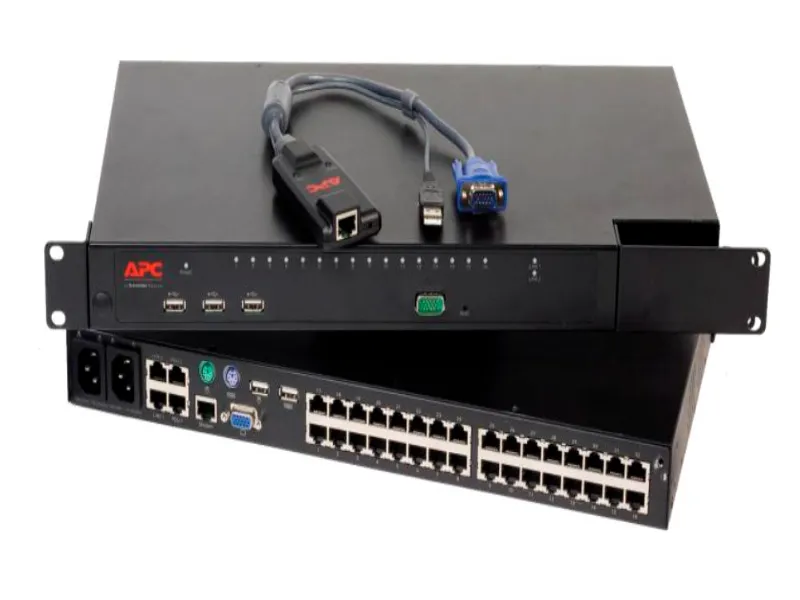 513735-001 HP KVM Server Console Switch 0x2x8 Port RJ-4...