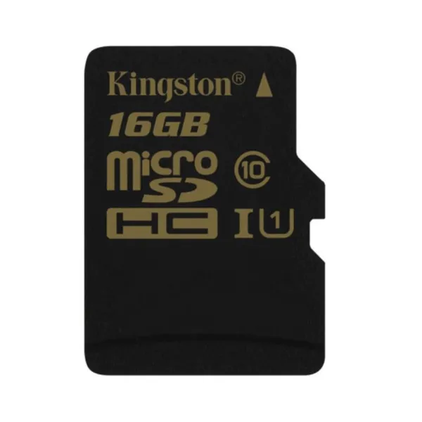 SDCA3/16GBSP Kingston 16GB Class 3 microSDHC UHS-I Spee...