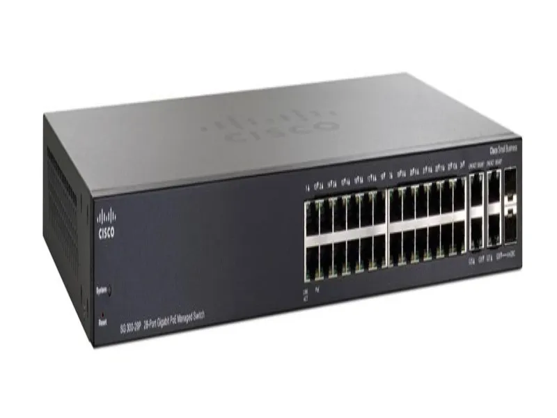 SRW2024P-OB Cisco 24-Ports 24 x 10/100/1000 Gigabit PoE...