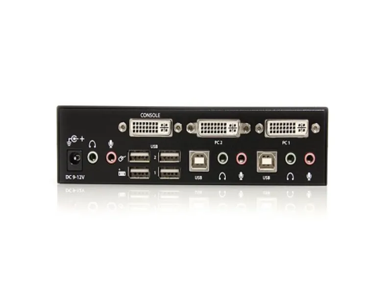 SV231DVIUA StarTech 2-Port DVI USB KVM Switch with Audi...