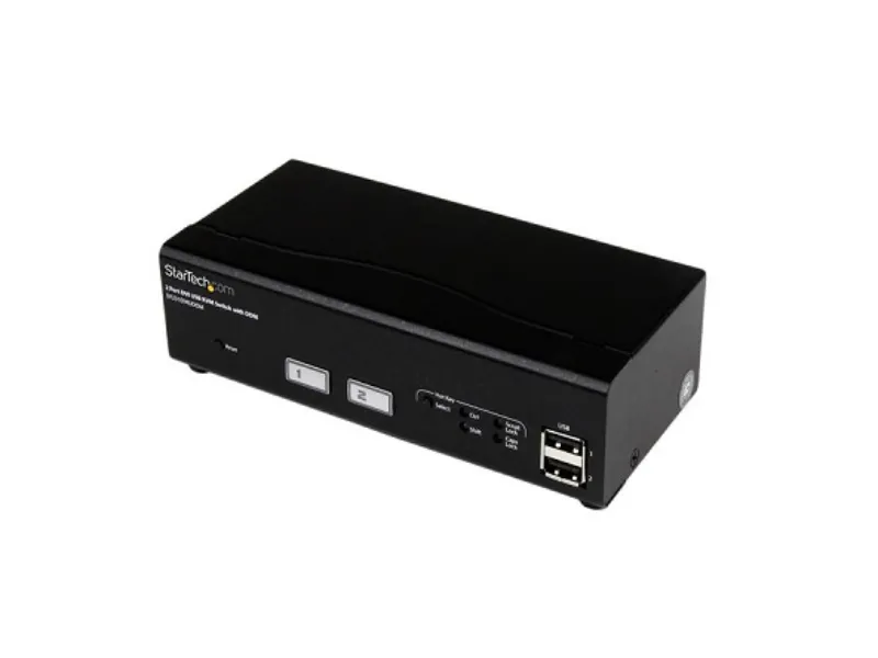 SV231DVIUDDM StarTech 2-Port USB DVI KVM Switch with DD...