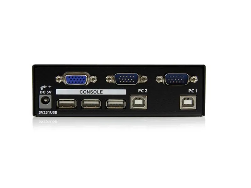 SV231USB StarTech 2-Port Professional USB KVM Switch Ki...